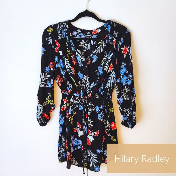 Hilary Radley Women’s Floral Top, Size US/L - Picture 1 of 6